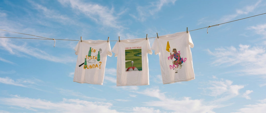 Tvätta t-shirt med tryck