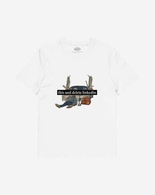 Delete linkedin Hooka T-shirt – statement merch från Season