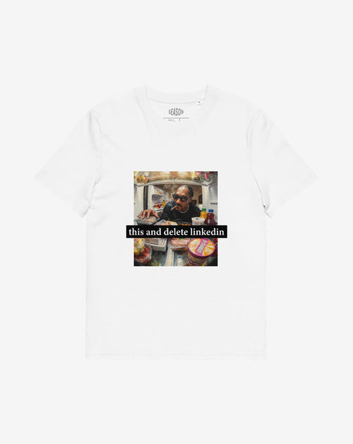 Delete linkedin Snoop T-shirt – statement merch från Season