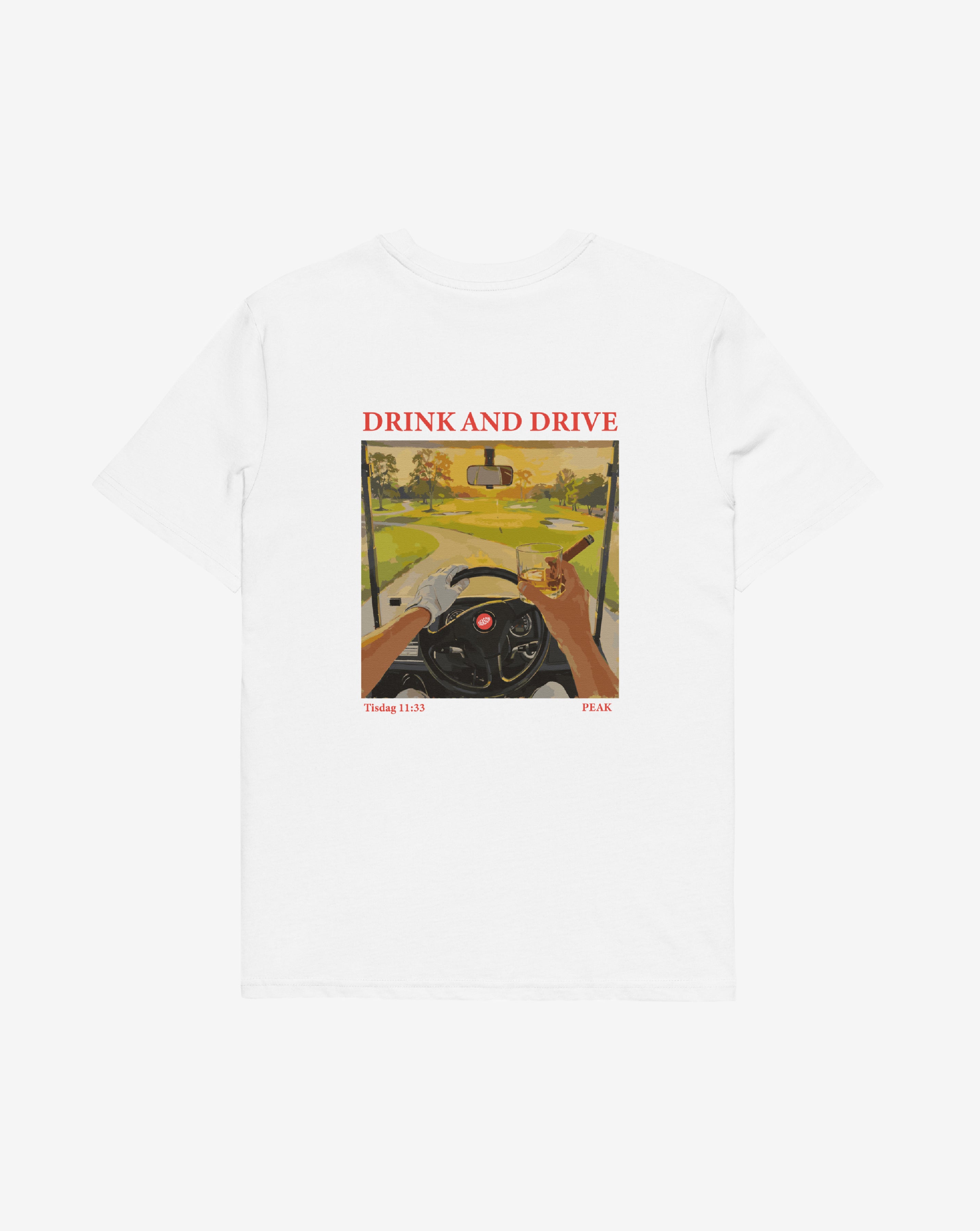 Drink and drive T-shirt – statement merch från Season