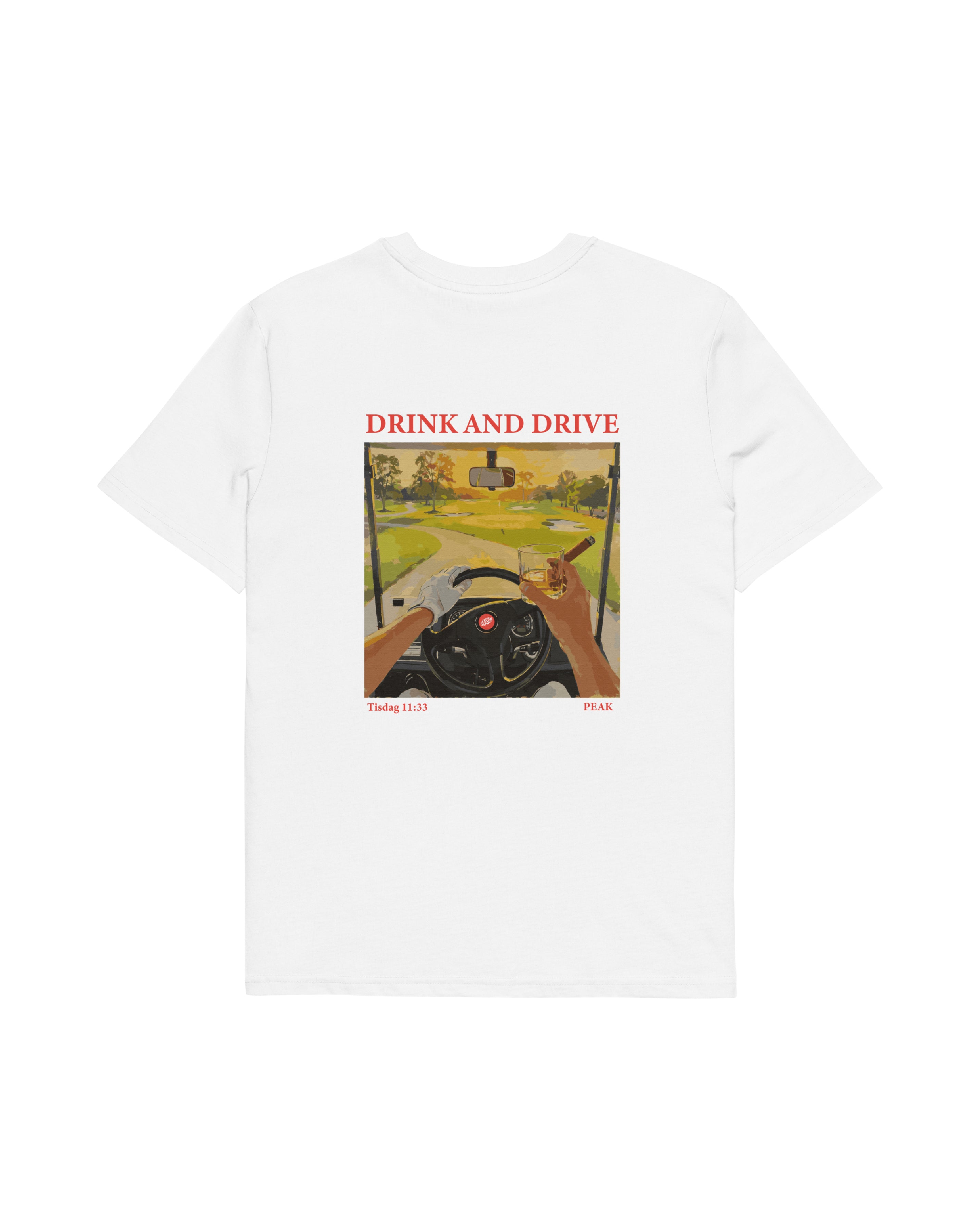 Drink and drive T-shirt – statement merch från Season
