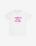 First date Baby tee – statement merch från Season