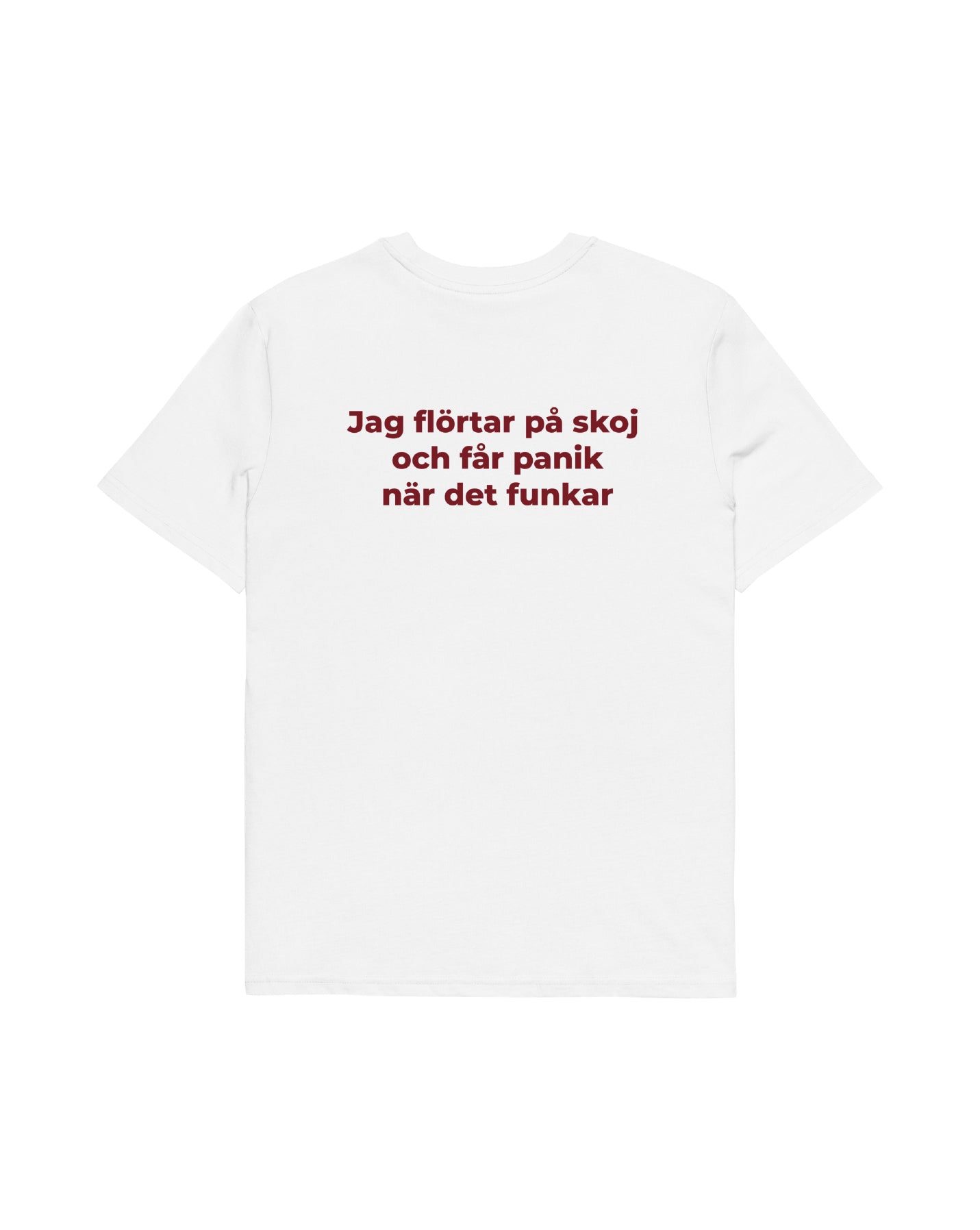 Flörtar på skoj T-shirt – statement merch från Season