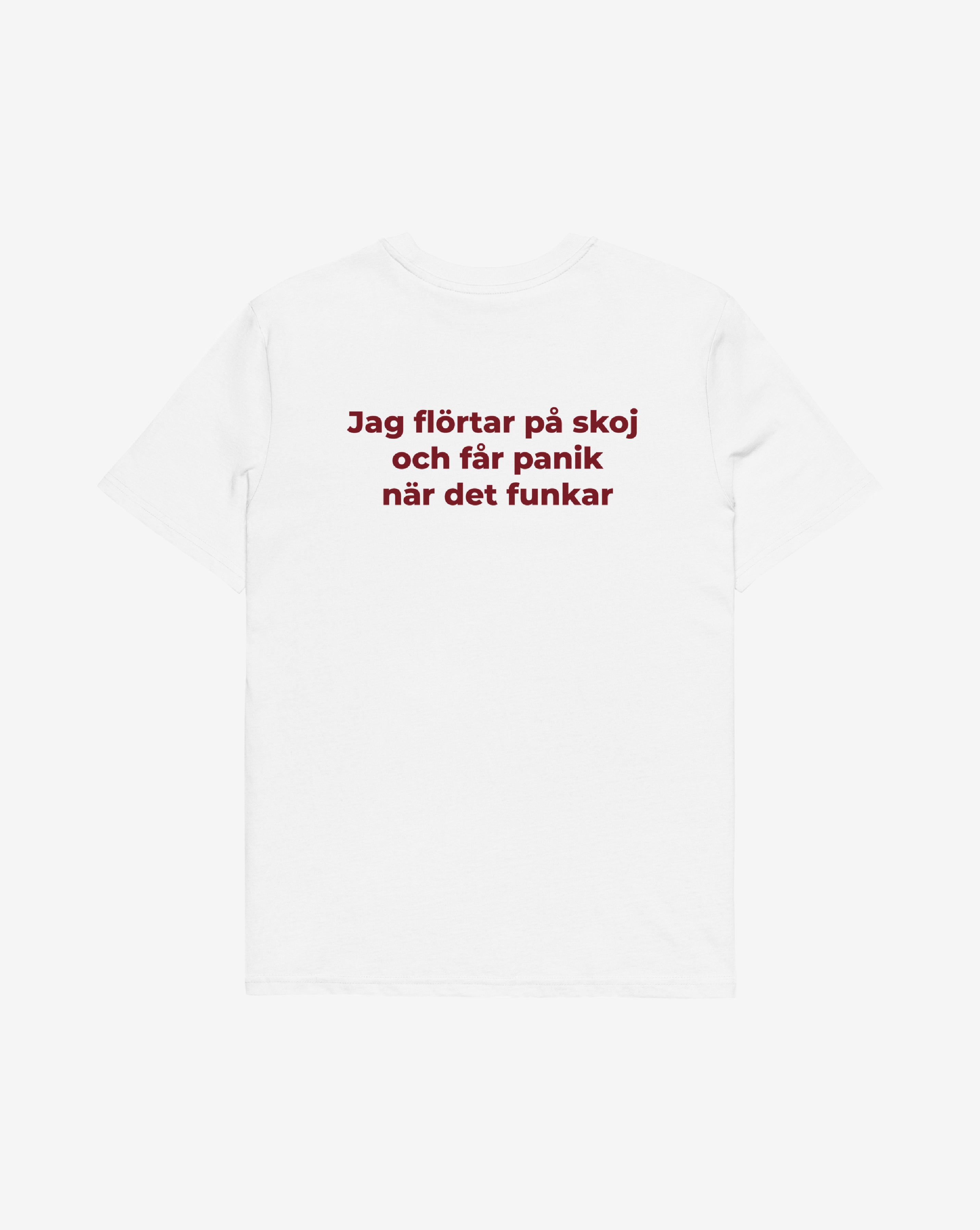 Flörtar på skoj T-shirt – statement merch från Season