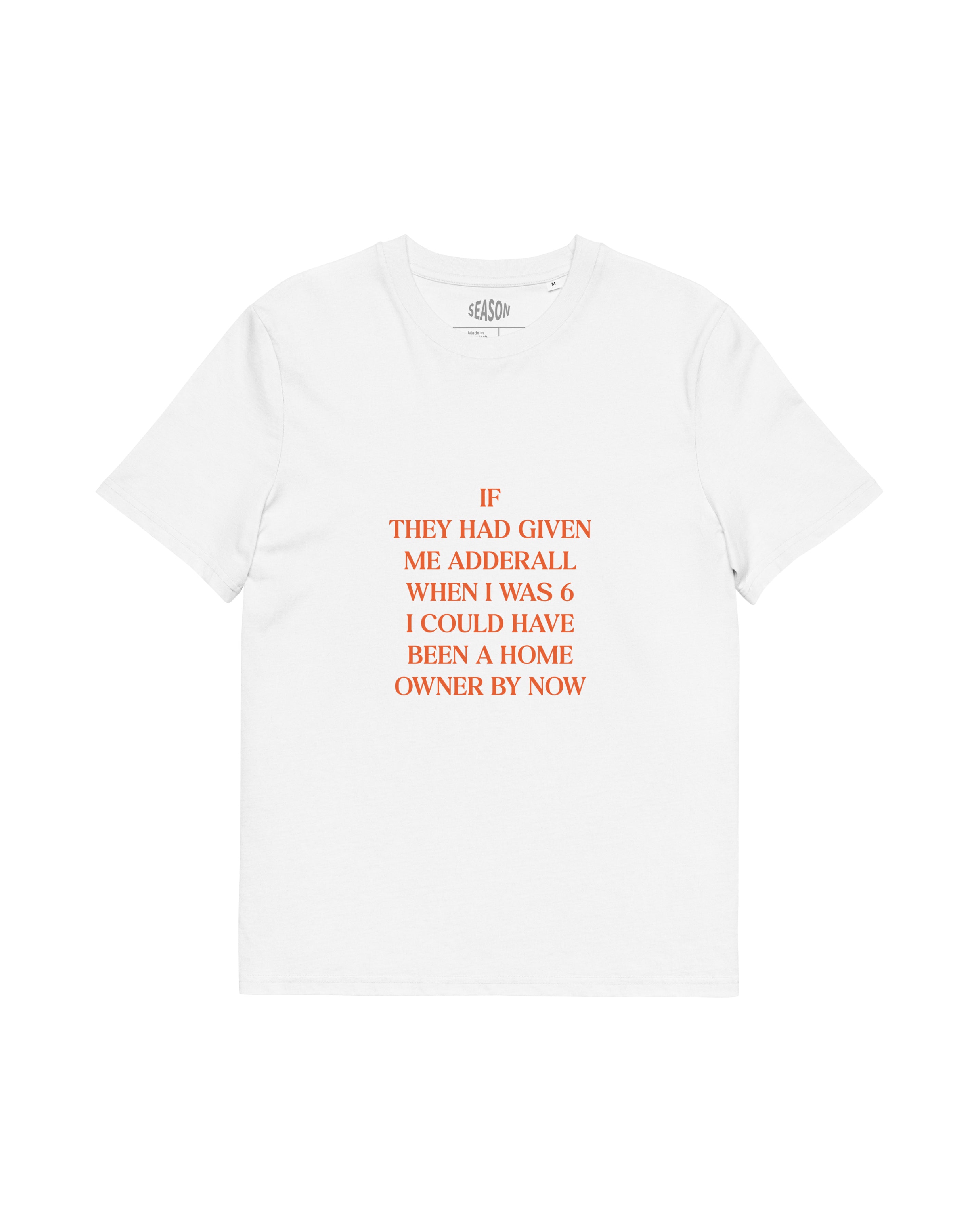 Home owner T-shirt – statement merch från Season