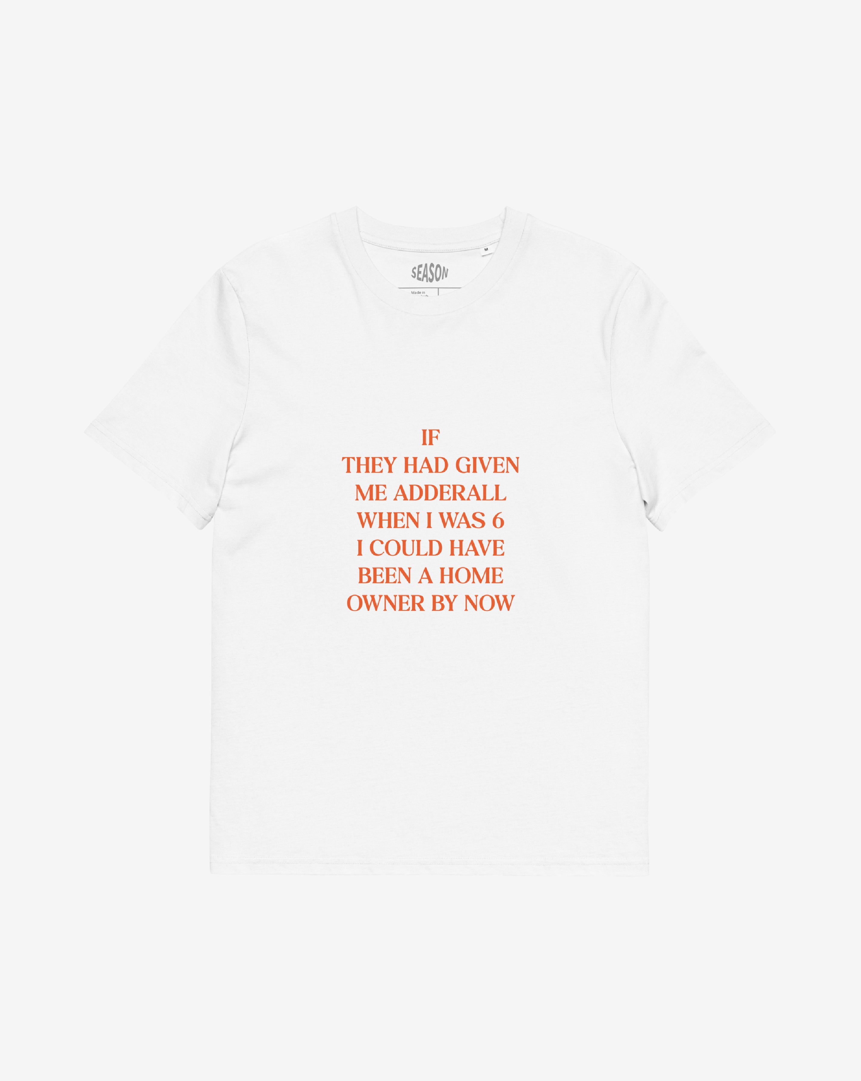 Home owner T-shirt – statement merch från Season
