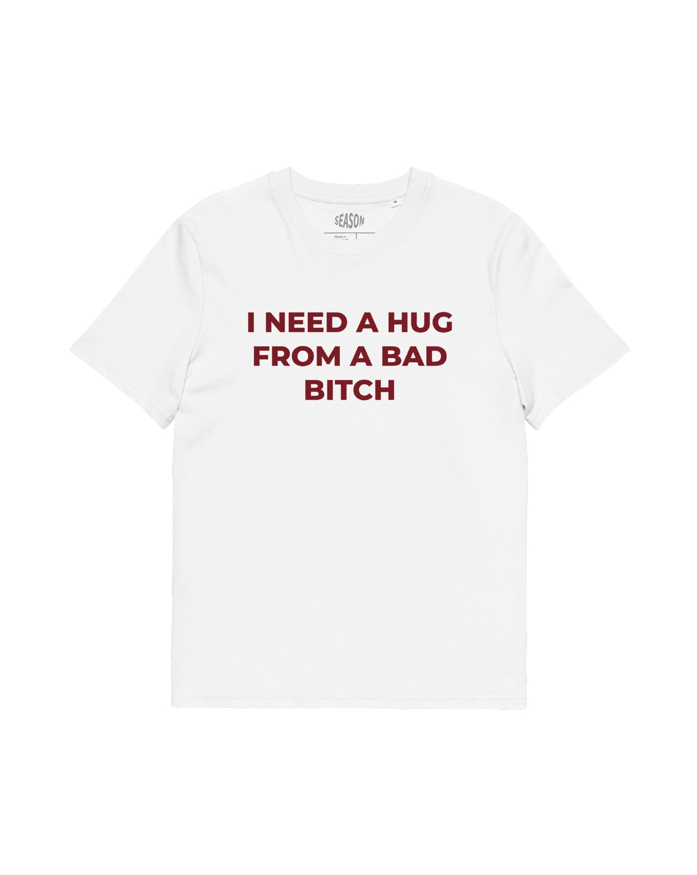 I need a hug T-shirt – statement merch från Season