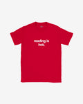 Reading is hot Baby tee – statement merch från Season