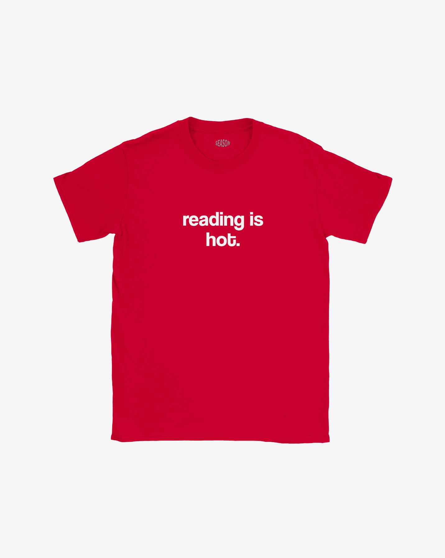 Reading is hot Baby tee – statement merch från Season