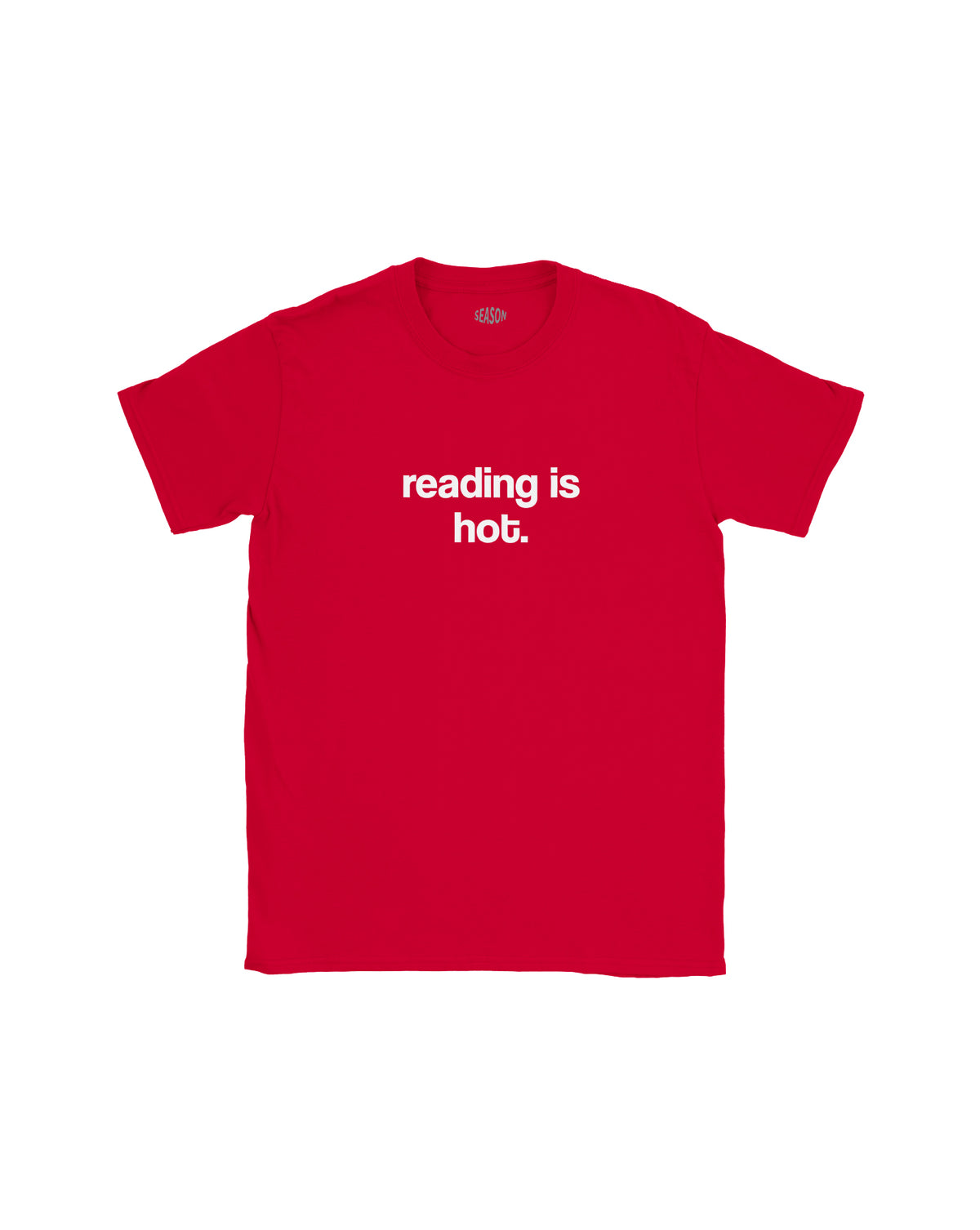 Reading is hot Baby tee – statement merch från Season