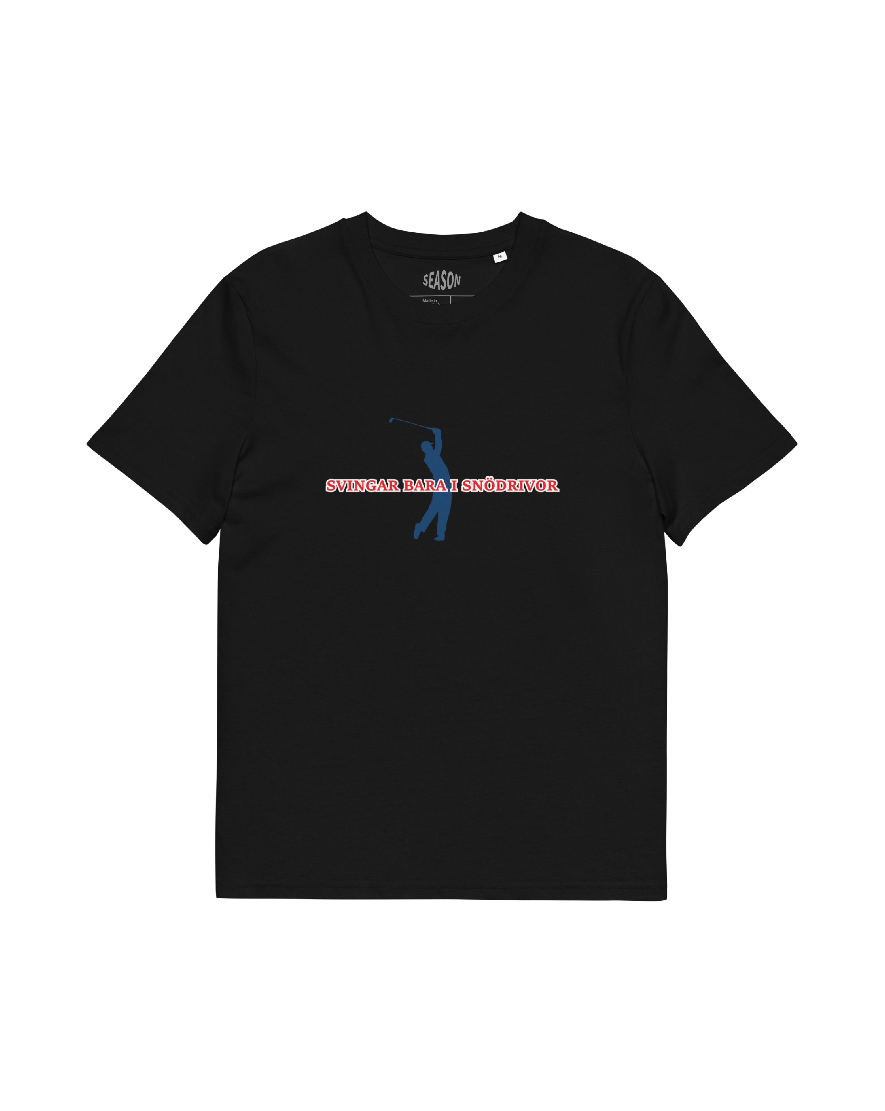 Svingar bara i snödrivor T-shirt – statement merch från Season