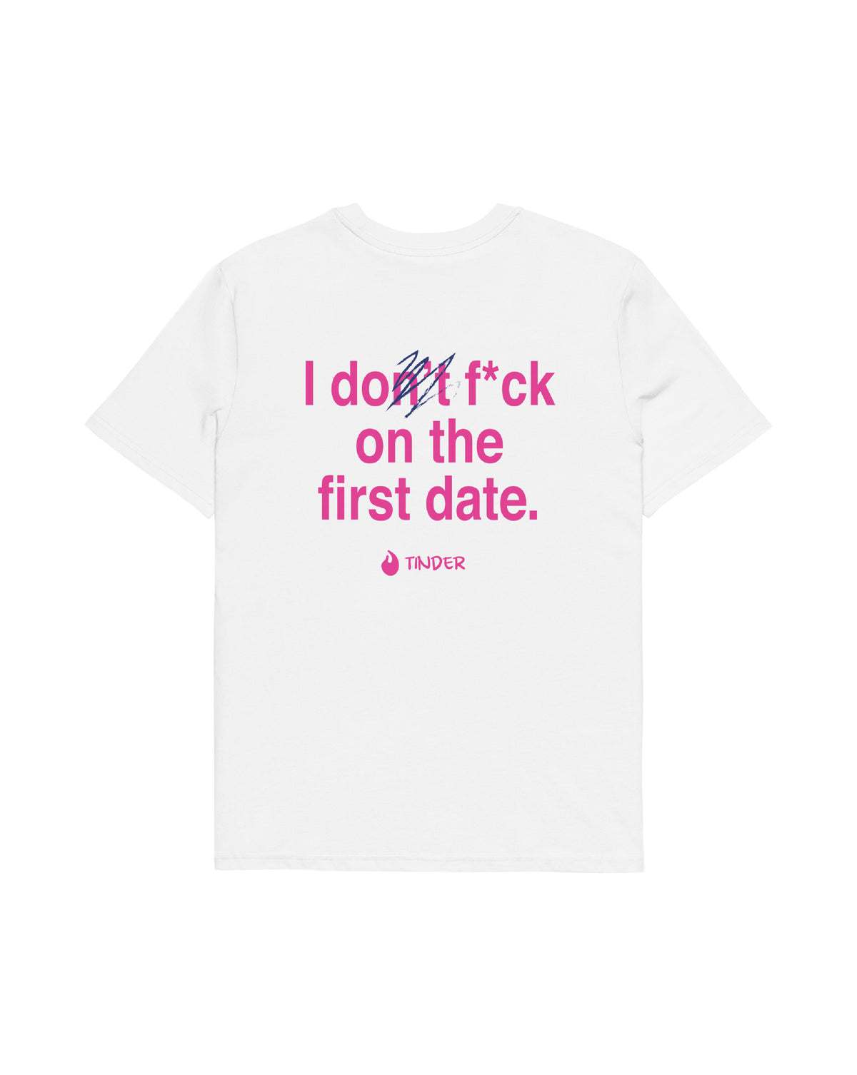 F*ck on the first date T-shirt – statement merch från Season