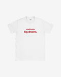 Big dreams Baby tee – statement merch från Season