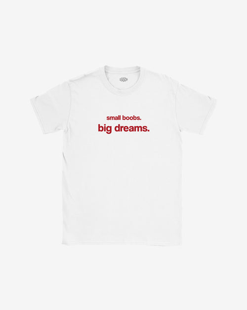 Big dreams Baby tee – statement merch från Season