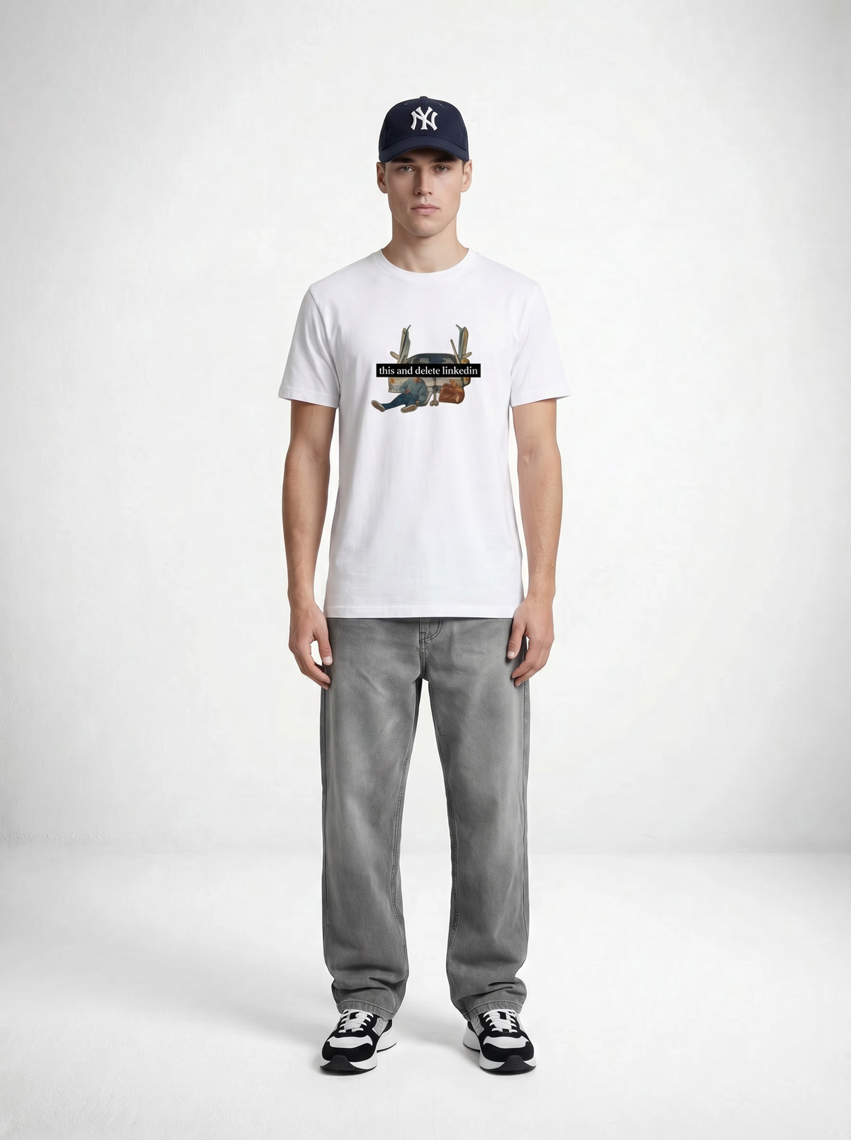 Delete linkedin Hooka T-shirt – statement merch från Season