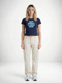 But daddy Baby tee – statement merch från Season